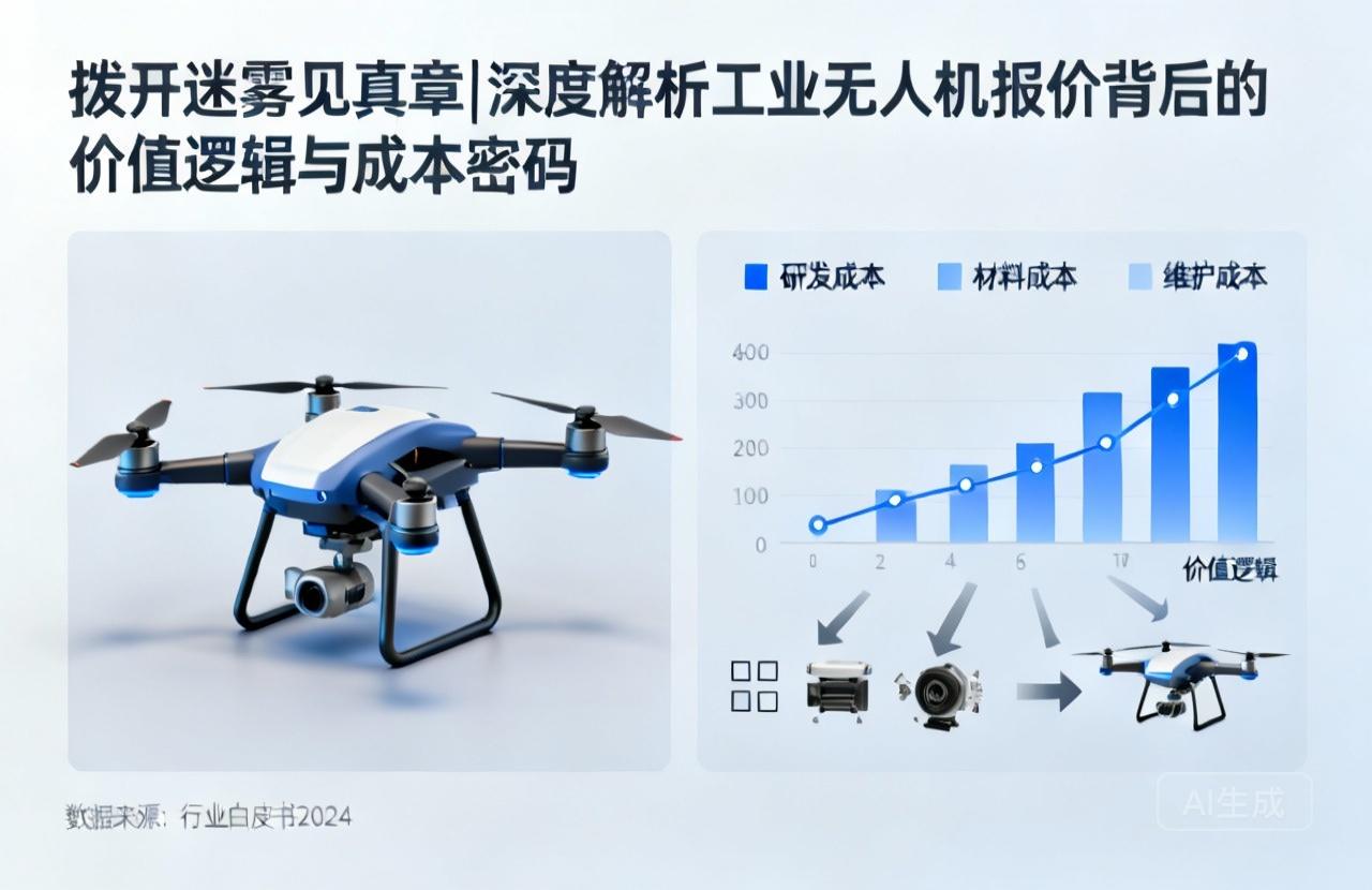 工业无人机报价解析|价值逻辑与成本密码 工业无人机报价解析|价值逻辑与成本密码