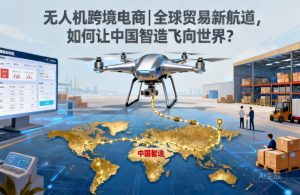 无人机跨境电商|全球贸易新航道，如何让中国智造飞向世界？