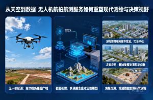 从天空到数据|无人机航拍航测服务如何重塑现代测绘与决策视野