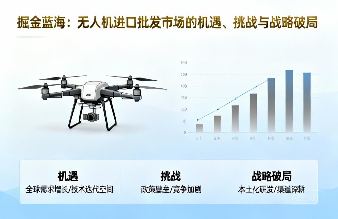 无人机进口批发市场|机遇、挑战与战略解析 无人机进口批发市场|机遇、挑战与战略解析