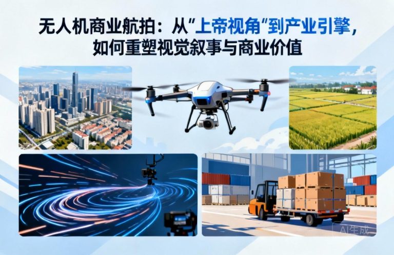 无人机商业航拍|从“上帝视角”到产业引擎，如何重塑视觉叙事与商业价值