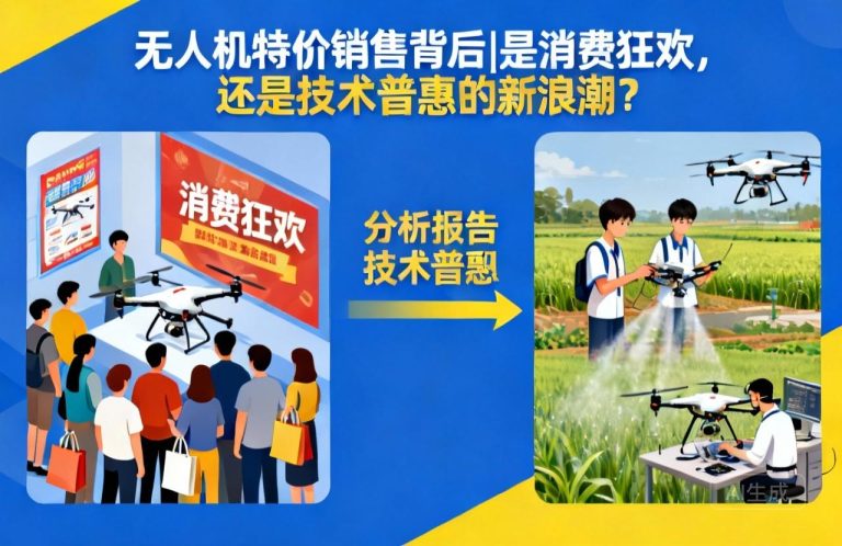 无人机特价销售背后|是消费狂欢，还是技术普惠的新浪潮？