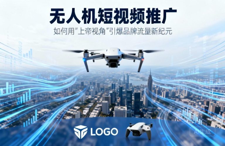 无人机短视频推广|如何用“上帝视角”引爆品牌流量新纪元