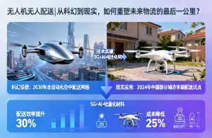 无人机配送|重塑物流最后一公里