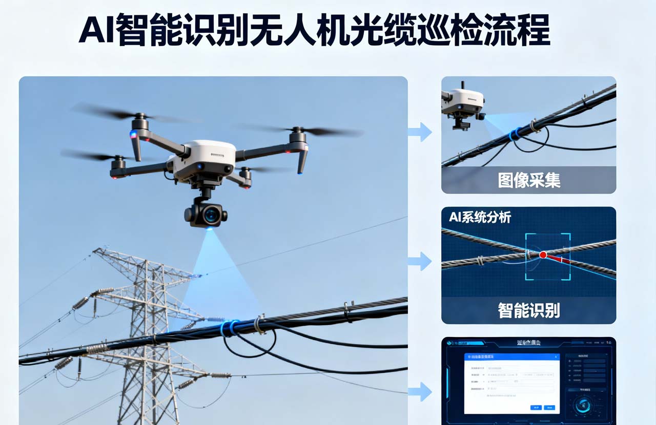 无人机光缆巡检方案-翼飞智能