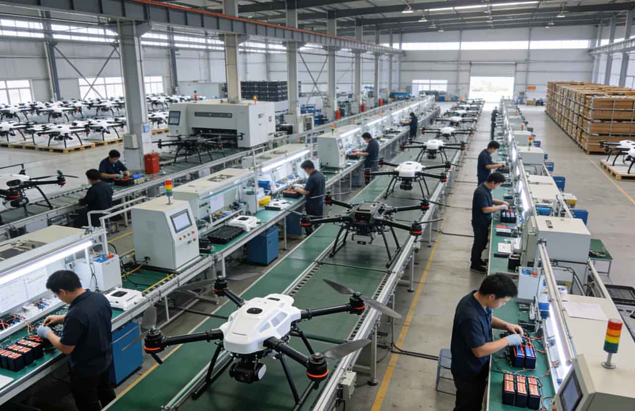 无人机生产厂家在工业级应用领域的价值正持续释放