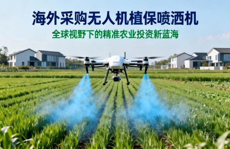 海外采购无人机植保喷洒机|全球视野下的精准农业投资新蓝海