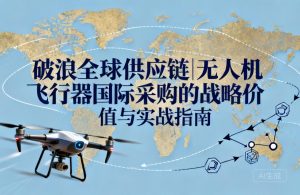 破浪全球供应链|无人机飞行器国际采购的战略价值与实战指南