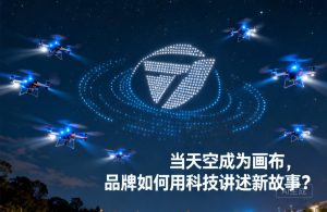 无人机广告创意|当天空成为画布，品牌如何用科技讲述新故事？