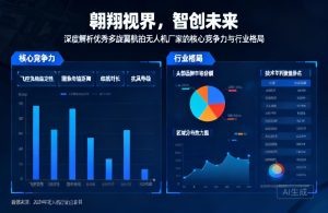 翱翔视界，智创未来|深度解析优秀多旋翼航拍无人机厂家的核心竞争力与行业格局