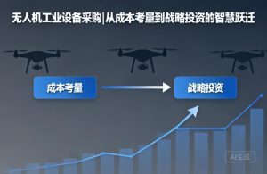 无人机工业设备采购|从成本考量到战略投资的智慧跃迁