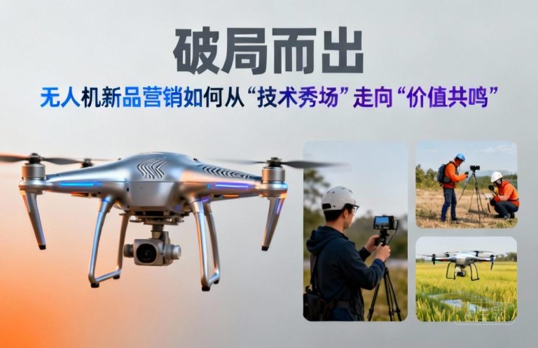 破局而出|无人机新品营销如何从“技术秀场”走向“价值共鸣”
