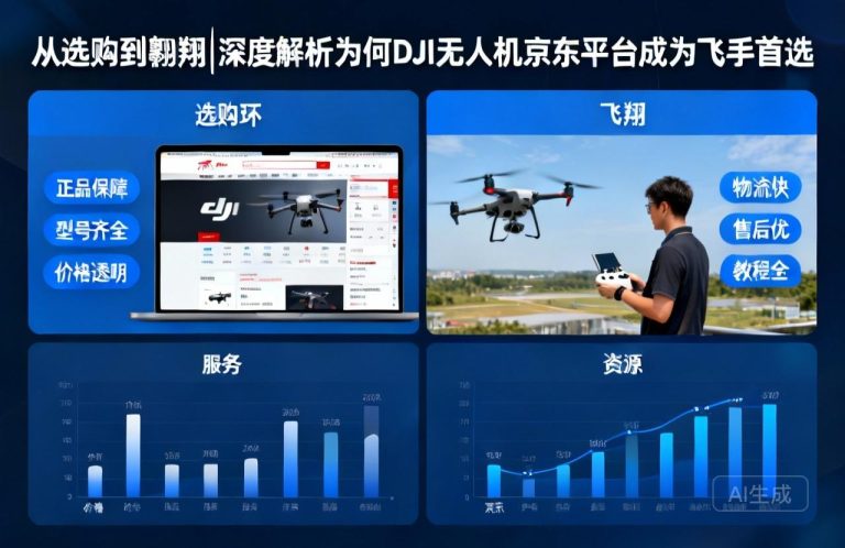 从选购到翱翔|深度解析为何DJI无人机京东平台成为飞手首选