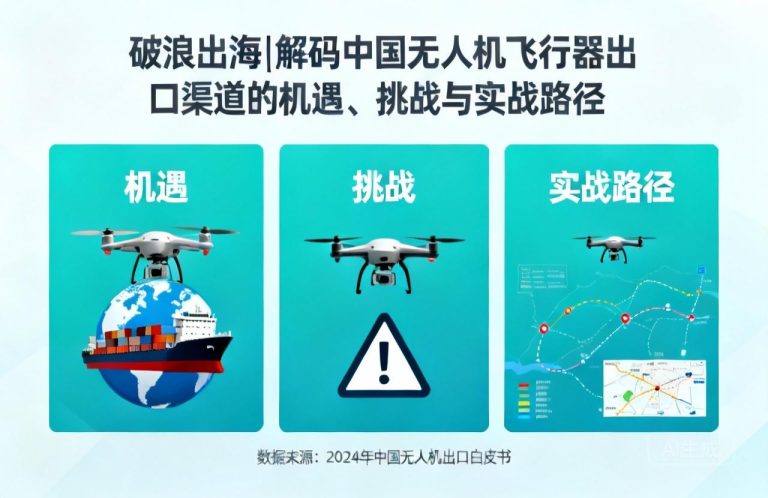 破浪出海|解码中国无人机飞行器出口渠道的机遇、挑战与实战路径