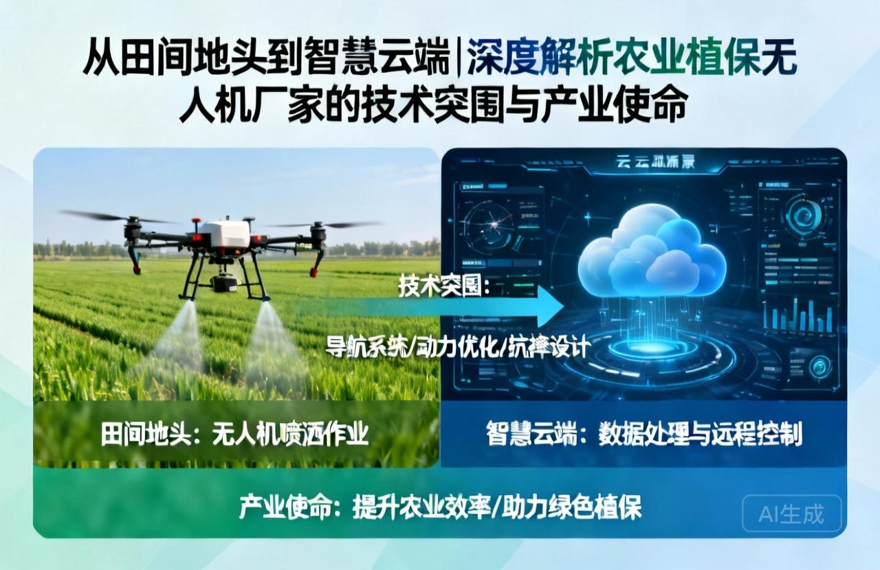 农业植保无人机技术突破与产业使命解析 农业植保无人机技术突破与产业使命解析