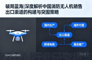 破局蓝海|深度解析中国消防无人机销售出口渠道的构建与突围策略