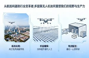 从航拍利器到行业变革者|多旋翼无人机如何重塑我们的视野与生产力