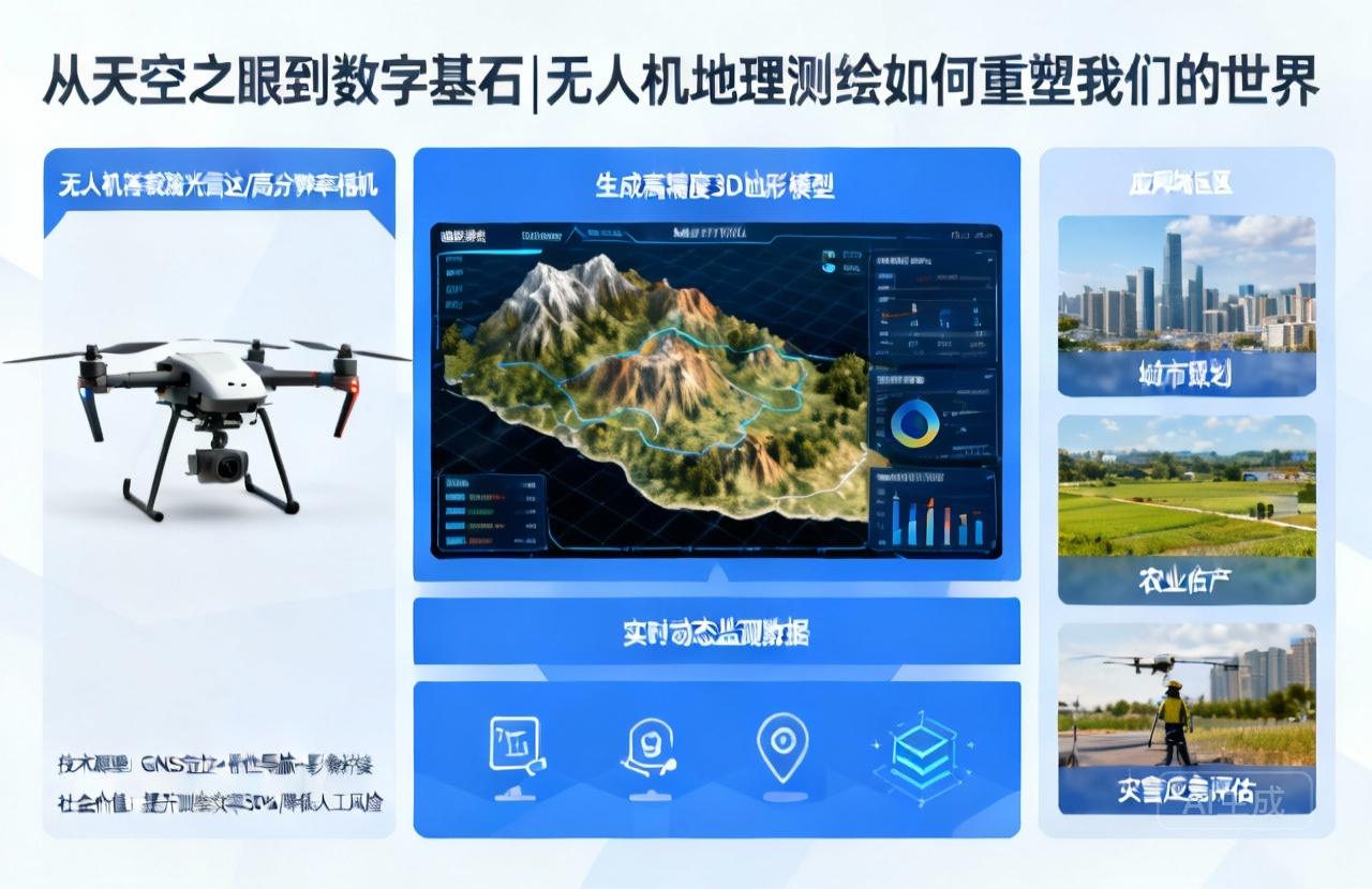 从天空之眼到数字基石|无人机地理测绘如何重塑我们的世界 从天空之眼到数字基石|无人机地理测绘如何重塑我们的世界
