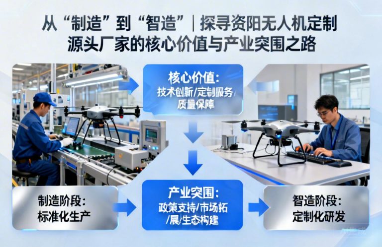 从“制造”到“智造”|探寻资阳无人机定制源头厂家的核心价值与产业突围之路