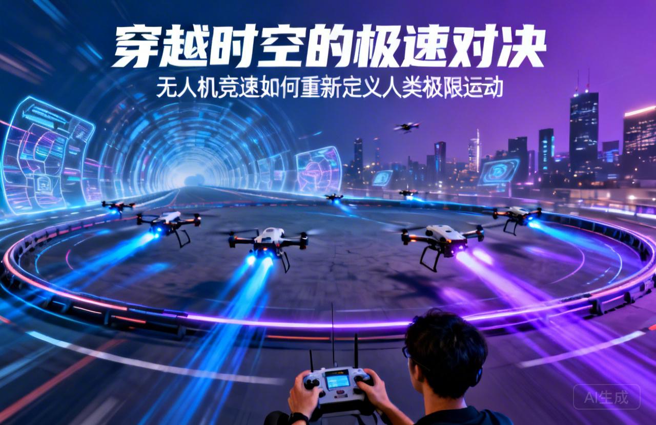 穿越时空的极速对决|无人机竞速如何重新定义人类极限运动 穿越时空的极速对决|无人机竞速如何重新定义人类极限运动