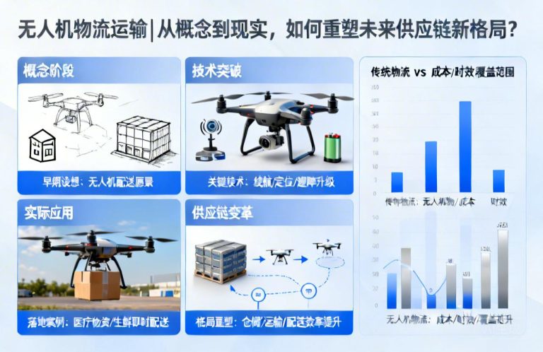 无人机物流运输|从概念到现实，如何重塑未来供应链新格局？