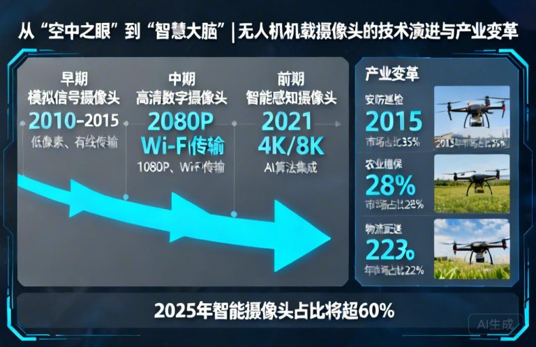 从“空中之眼”到“智慧大脑”|无人机机载摄像头的技术演进与产业变革