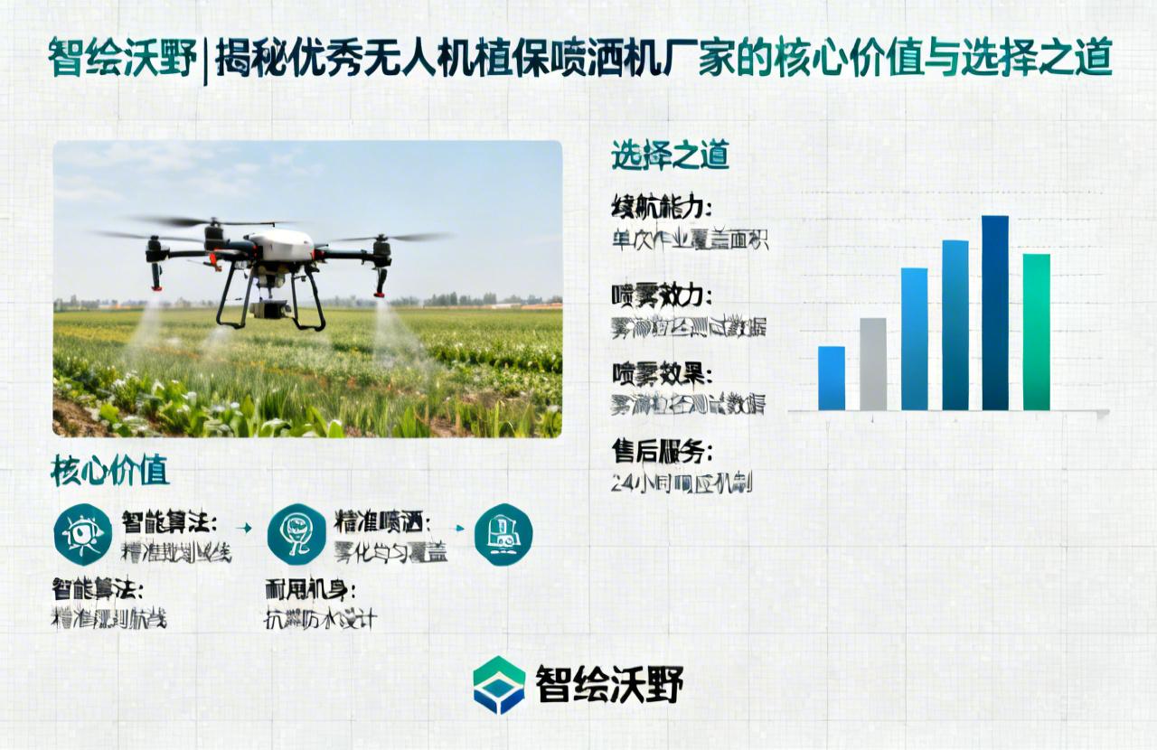 智绘沃野|揭秘优秀无人机植保喷洒机厂家的核心价值与选择之道 智绘沃野|揭秘优秀无人机植保喷洒机厂家的核心价值与选择之道