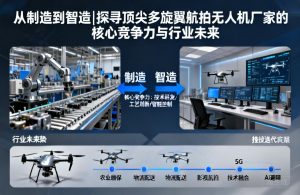 从制造到智造|探寻顶尖多旋翼航拍无人机厂家的核心竞争力与行业未来