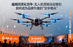 破局同质化竞争|无人机营销活动策划如何成为品牌升维的“空中奇兵”