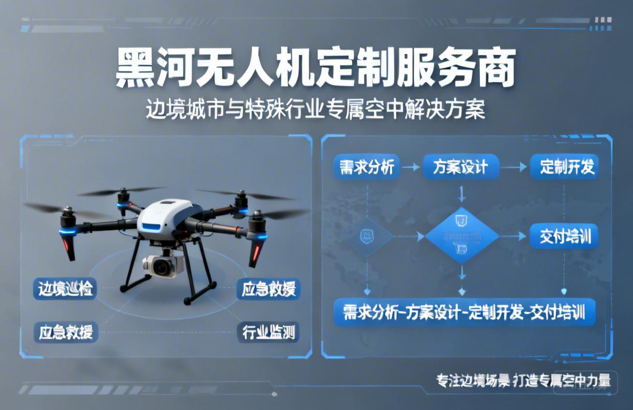 黑河无人机定制服务商|如何为边境城市与特殊行业打造专属空中解决方案 黑河无人机定制服务商|如何为边境城市与特殊行业打造专属空中解决方案