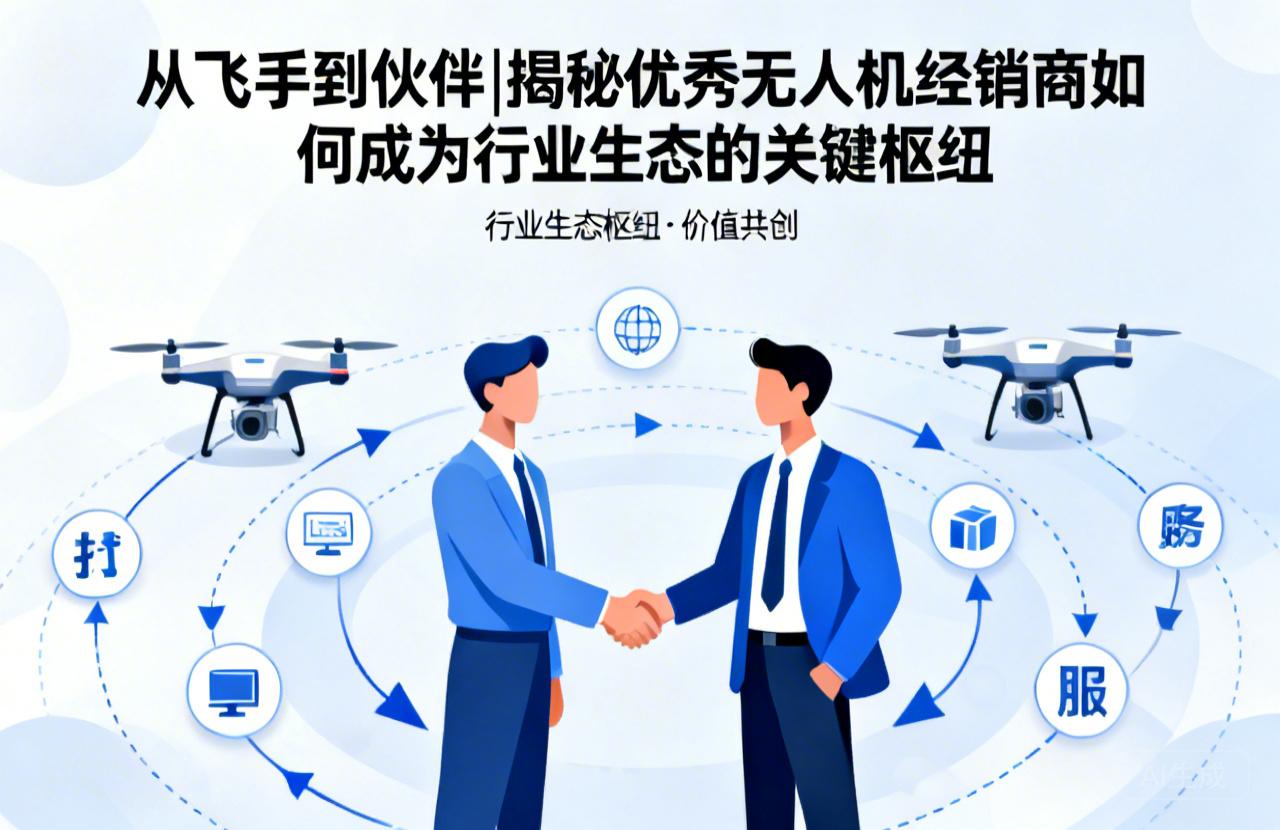 从飞手到伙伴|揭秘优秀无人机经销商如何成为行业生态的关键枢纽 从飞手到伙伴|揭秘优秀无人机经销商如何成为行业生态的关键枢纽