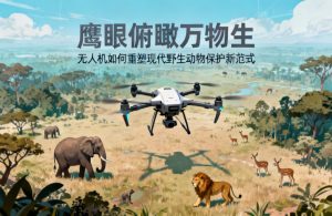 鹰眼俯瞰万物生|无人机如何重塑现代野生动物保护新范式