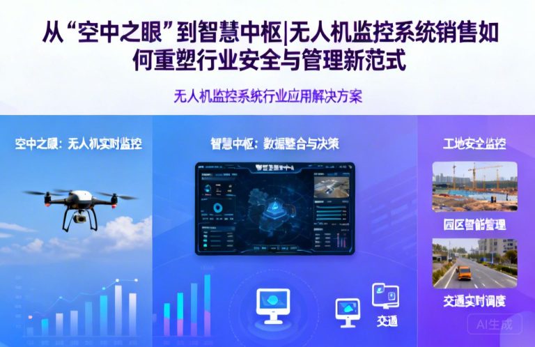 从“空中之眼”到智慧中枢|无人机监控系统销售如何重塑行业安全与管理新范式
