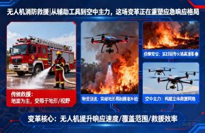 无人机消防救援|从辅助工具到空中主力，这场变革正在重塑应急响应格局
